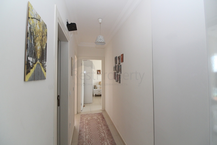 اطلالة مفتوحة -شقة عائلية 2 غرفة وصالة - فرش انيق -في مهموتلار / الانيا 