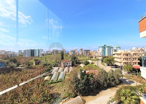 اطلالة مفتوحة -شقة عائلية 2 غرفة وصالة - فرش انيق -في مهموتلار / الانيا 