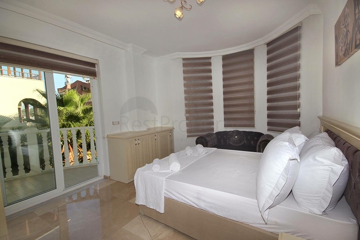 فيلا 3 + 1 مفروشة مع مسبح خاص في بيليك