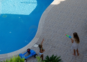 فيلا 3 + 1 مفروشة مع مسبح خاص في بيليك