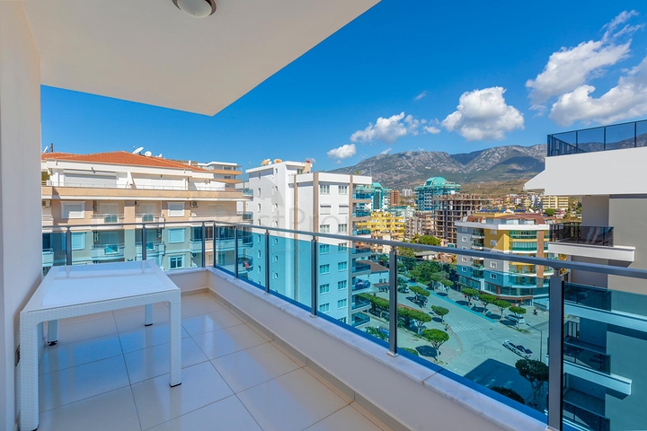 اطلالة بحر -شقة فاخرة 2 غرفة وصالة - في مهموتلار / الانيا 