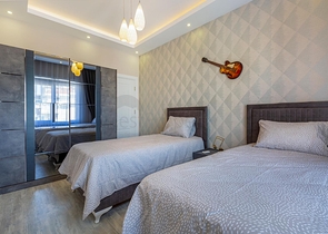 اطلالة بحر -شقة فاخرة 2 غرفة وصالة - في مهموتلار / الانيا 