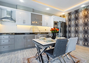 اطلالة بحر -شقة فاخرة 2 غرفة وصالة - في مهموتلار / الانيا 