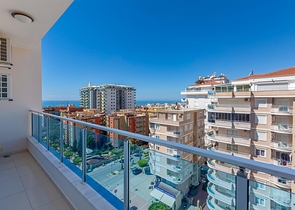 اطلالة بحر -شقة فاخرة 2 غرفة وصالة - في مهموتلار / الانيا 