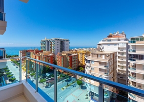 اطلالة بحر -شقة فاخرة 2 غرفة وصالة - في مهموتلار / الانيا 