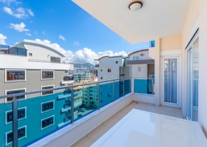 اطلالة بحر -شقة فاخرة 2 غرفة وصالة - في مهموتلار / الانيا 