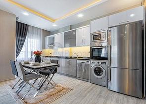 اطلالة بحر -شقة فاخرة 2 غرفة وصالة - في مهموتلار / الانيا 