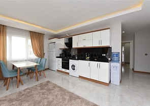 سعر مناسب - شقة غرفتين وصالة -مفروشة - في مهموتلار / الانيا 