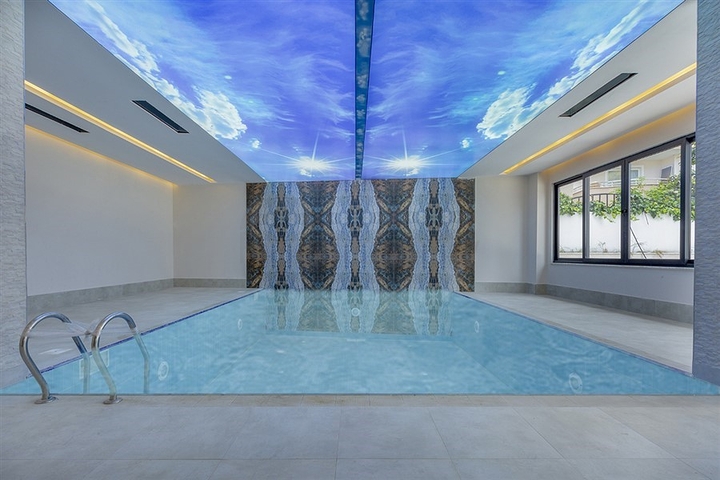 مجمع حديث - شقة غرفة وصالة - في مهموتلار / الانيا 