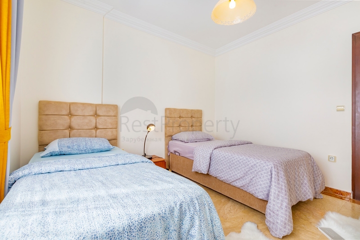 اطلالة بحر - شقة عائلية واسعة - غرفتين وصالة -مهموتلار / الانيا 