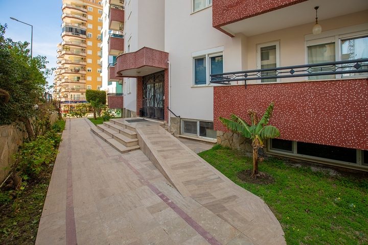 اطلالة بحر - شقة عائلية واسعة - غرفتين وصالة -مهموتلار / الانيا 