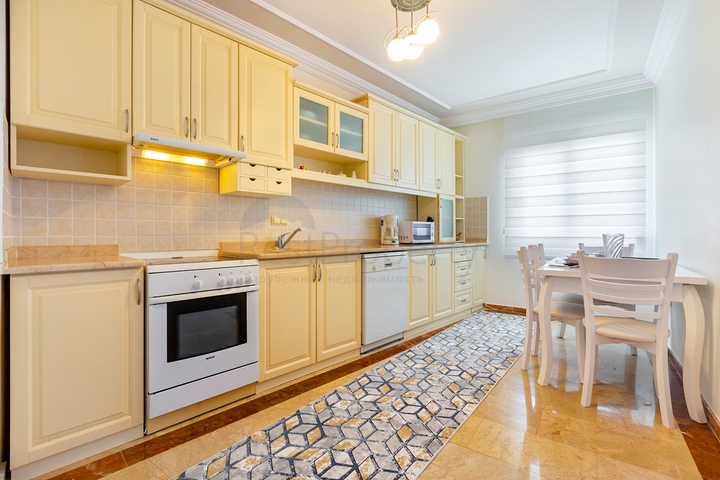 اطلالة بحر - شقة عائلية واسعة - غرفتين وصالة -مهموتلار / الانيا 