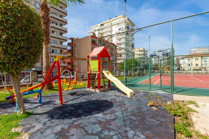 اطلالة بحر - شقة عائلية واسعة - غرفتين وصالة -مهموتلار / الانيا 