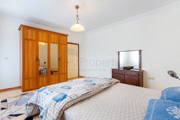 اطلالة بحر - شقة عائلية واسعة - غرفتين وصالة -مهموتلار / الانيا 