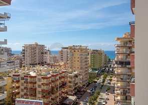 اطلالة بحر - شقة عائلية واسعة - غرفتين وصالة -مهموتلار / الانيا 