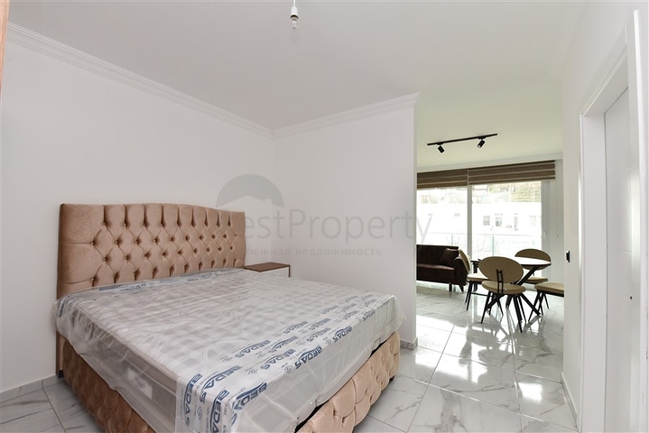 سعر مناسب-شقة غرفة وصالة ضمن مجمع حديث - افسلار / الانيا 