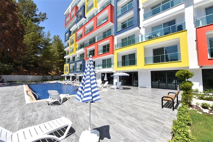 سعر مناسب-شقة غرفة وصالة ضمن مجمع حديث - افسلار / الانيا 