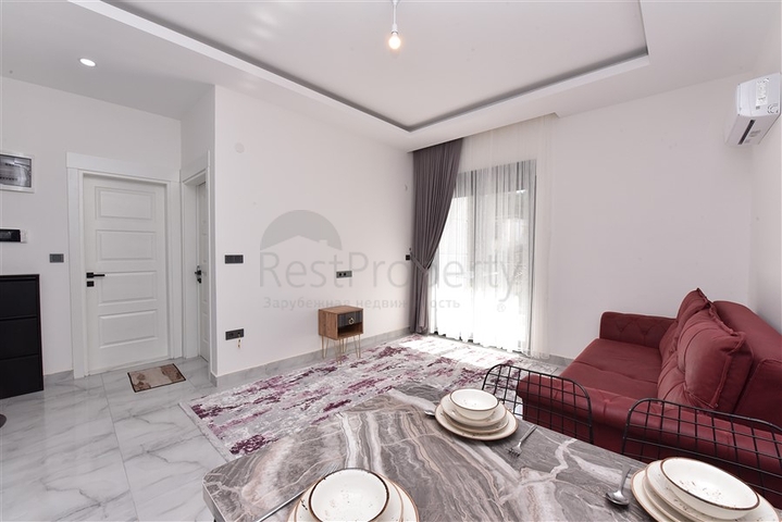 سعر مناسب -شقة مفروشة - تصميم 1+1 - في مهموتلار / الانيا 