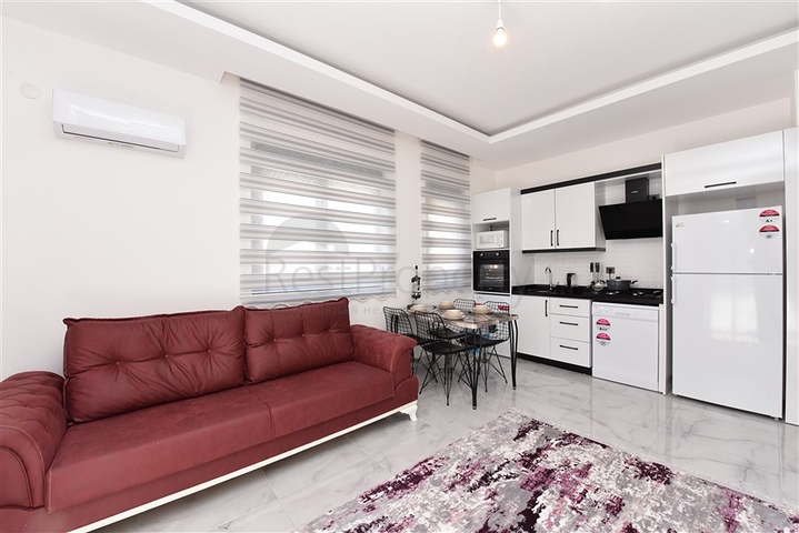 سعر مناسب -شقة مفروشة - تصميم 1+1 - في مهموتلار / الانيا 