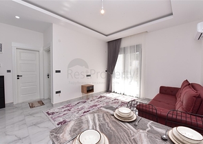 سعر مناسب -شقة مفروشة - تصميم 1+1 - في مهموتلار / الانيا 