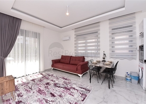 سعر مناسب -شقة مفروشة - تصميم 1+1 - في مهموتلار / الانيا 