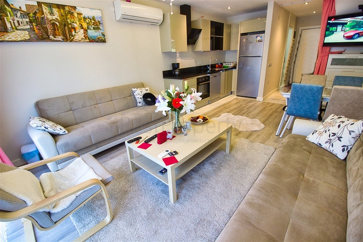 بنتهاوس 2 + 1 مع أثاث في كوندو لارا أنطاليا