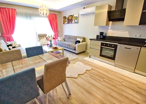 بنتهاوس 2 + 1 مع أثاث في كوندو لارا أنطاليا