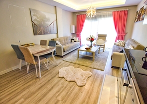 بنتهاوس 2 + 1 مع أثاث في كوندو لارا أنطاليا