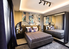 قريب من البحر -  وضمن مجمع انيق - شقة 2 غرفة وصالة - كاستل / الانيا 