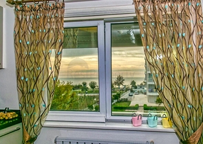 شقة 3 + 1 مطلة على البحر في لارا أنطاليا