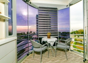 شقة 3 + 1 مطلة على البحر في لارا أنطاليا