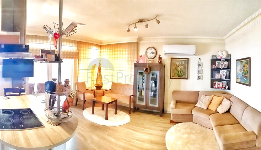 شقة 3 + 1 مطلة على البحر في لارا أنطاليا