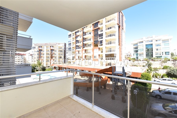 ضمن مجمع فاخر - شقة 1+1 -مفروشة -في افسلار / الانيا 