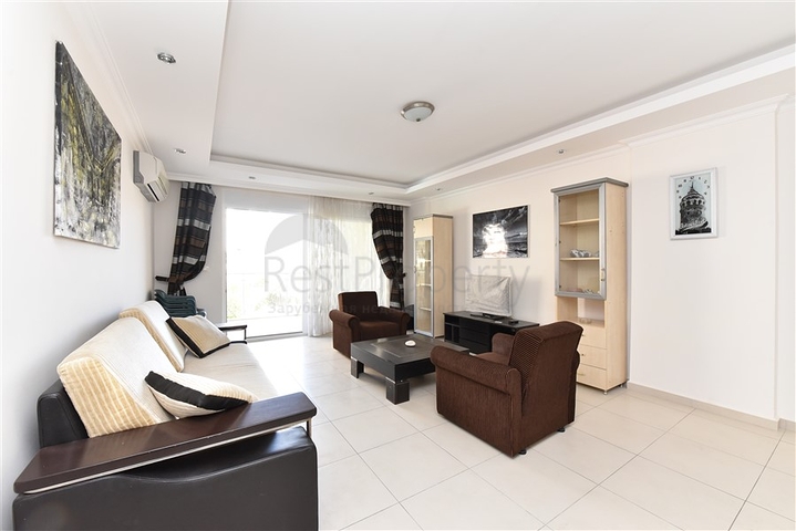 ضمن مجمع فاخر - شقة 1+1 -مفروشة -في افسلار / الانيا 