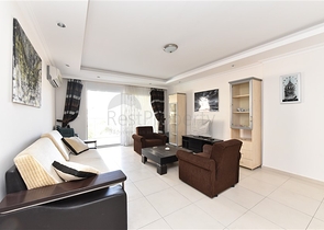 ضمن مجمع فاخر - شقة 1+1 -مفروشة -في افسلار / الانيا 