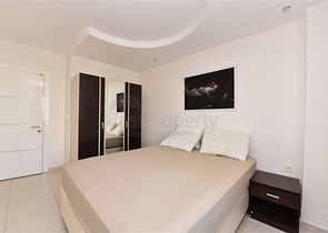 ضمن مجمع فاخر - شقة 1+1 -مفروشة -في افسلار / الانيا 