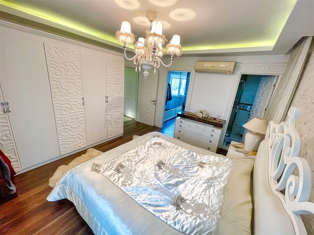 شقة فاخرة 4 + 1 تطل على البحر الأبيض المتوسط ​​في أنطاليا