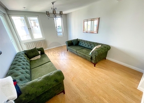 شقة فسيحة 3 + 1 مطلة على البحر الأبيض المتوسط ​​في لارا