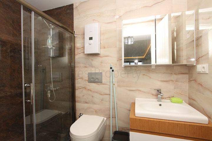 اطلالة بحر - شقة 2 غرفة وصالة -مجمع حديث -في كارجي جاك / الانيا 