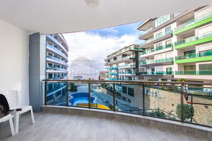 اطلالة بحر - شقة 2 غرفة وصالة -مجمع حديث -في كارجي جاك / الانيا 