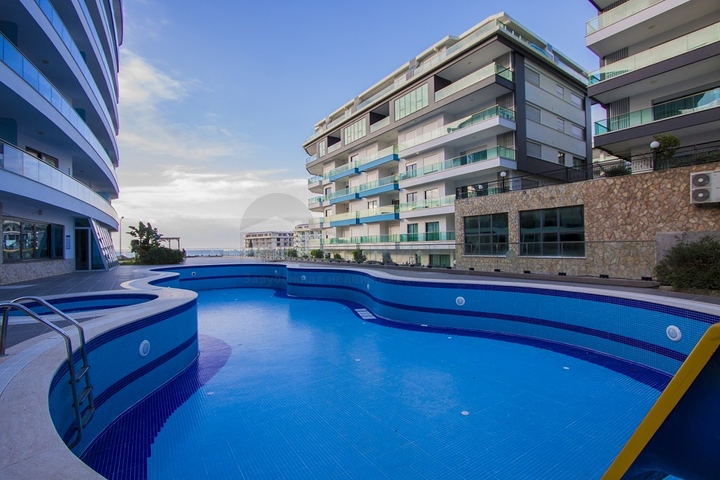 اطلالة بحر - شقة 2 غرفة وصالة -مجمع حديث -في كارجي جاك / الانيا 