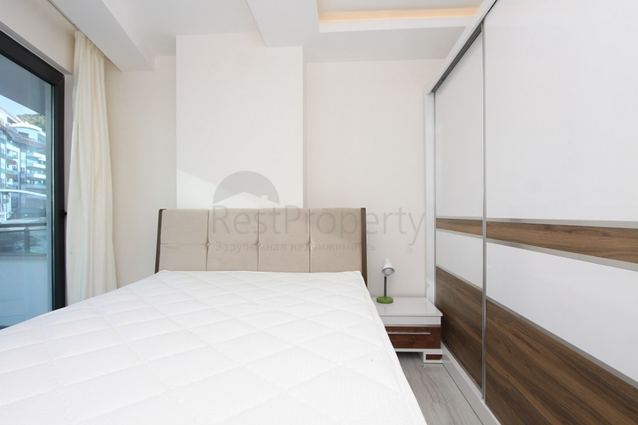 اطلالة بحر - شقة 2 غرفة وصالة -مجمع حديث -في كارجي جاك / الانيا 