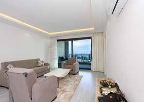 اطلالة بحر - شقة 2 غرفة وصالة -مجمع حديث -في كارجي جاك / الانيا 