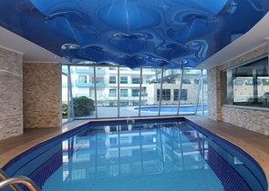 اطلالة بحر - شقة 2 غرفة وصالة -مجمع حديث -في كارجي جاك / الانيا 