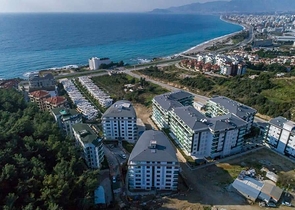 اطلالة بحر - شقة 2 غرفة وصالة -مجمع حديث -في كارجي جاك / الانيا 