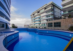 اطلالة بحر - شقة 2 غرفة وصالة -مجمع حديث -في كارجي جاك / الانيا 