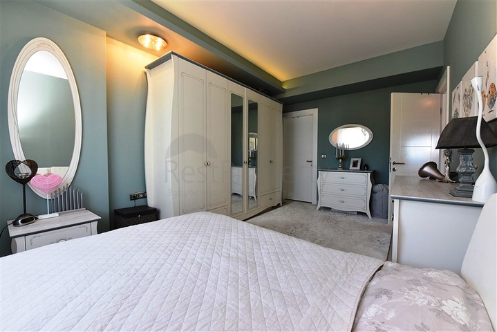 اطلالة بحر - شقة 2 غرفة وصالة -ضمن مجمع نظام فندقي -في الانيا 