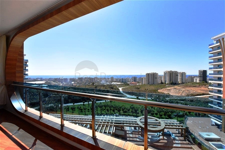 اطلالة بحر - شقة 2 غرفة وصالة -ضمن مجمع نظام فندقي -في الانيا 