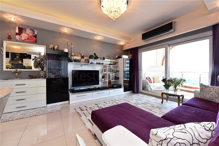 اطلالة بحر - شقة 2 غرفة وصالة -ضمن مجمع نظام فندقي -في الانيا 