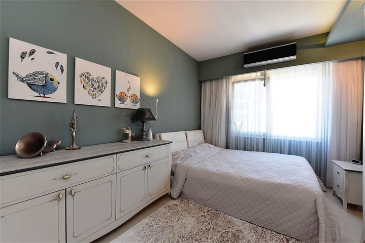 اطلالة بحر - شقة 2 غرفة وصالة -ضمن مجمع نظام فندقي -في الانيا 